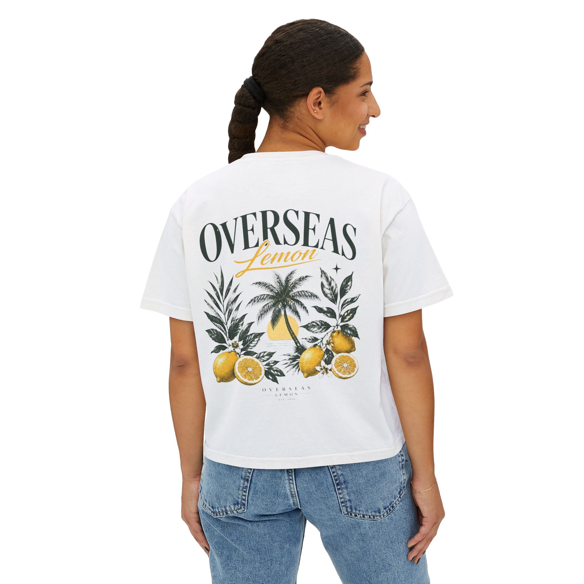 OVERSEAS Lemon Crop Shirt - Women