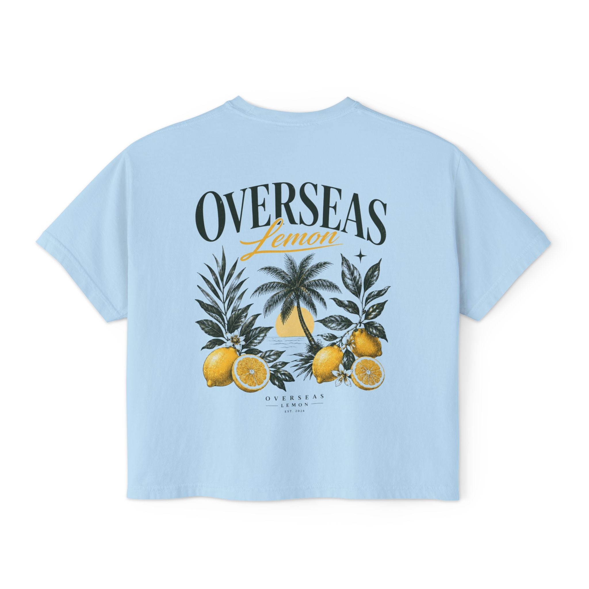 OVERSEAS Lemon Crop Shirt - Women