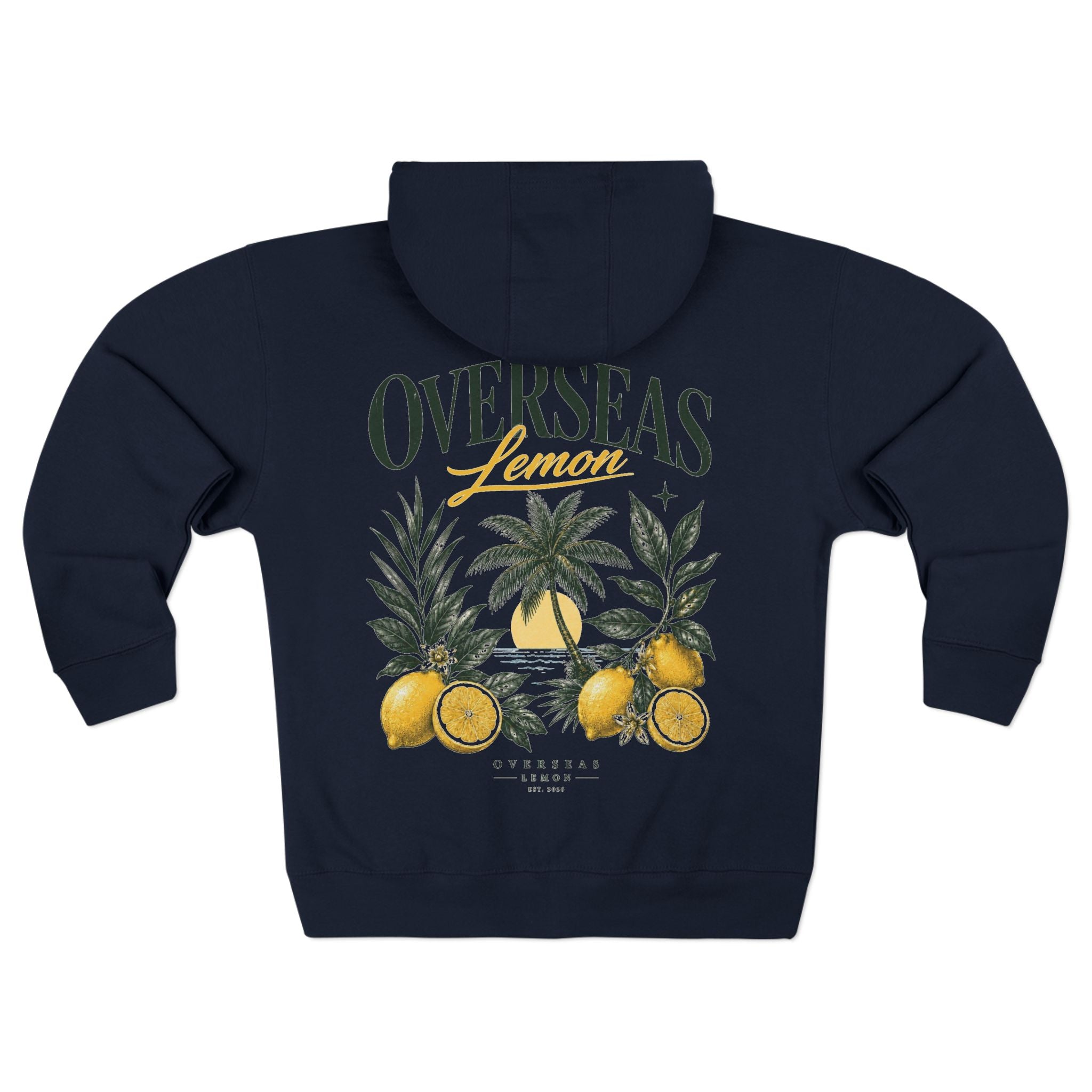 OVERSEAS Lemon Zip Hoodie