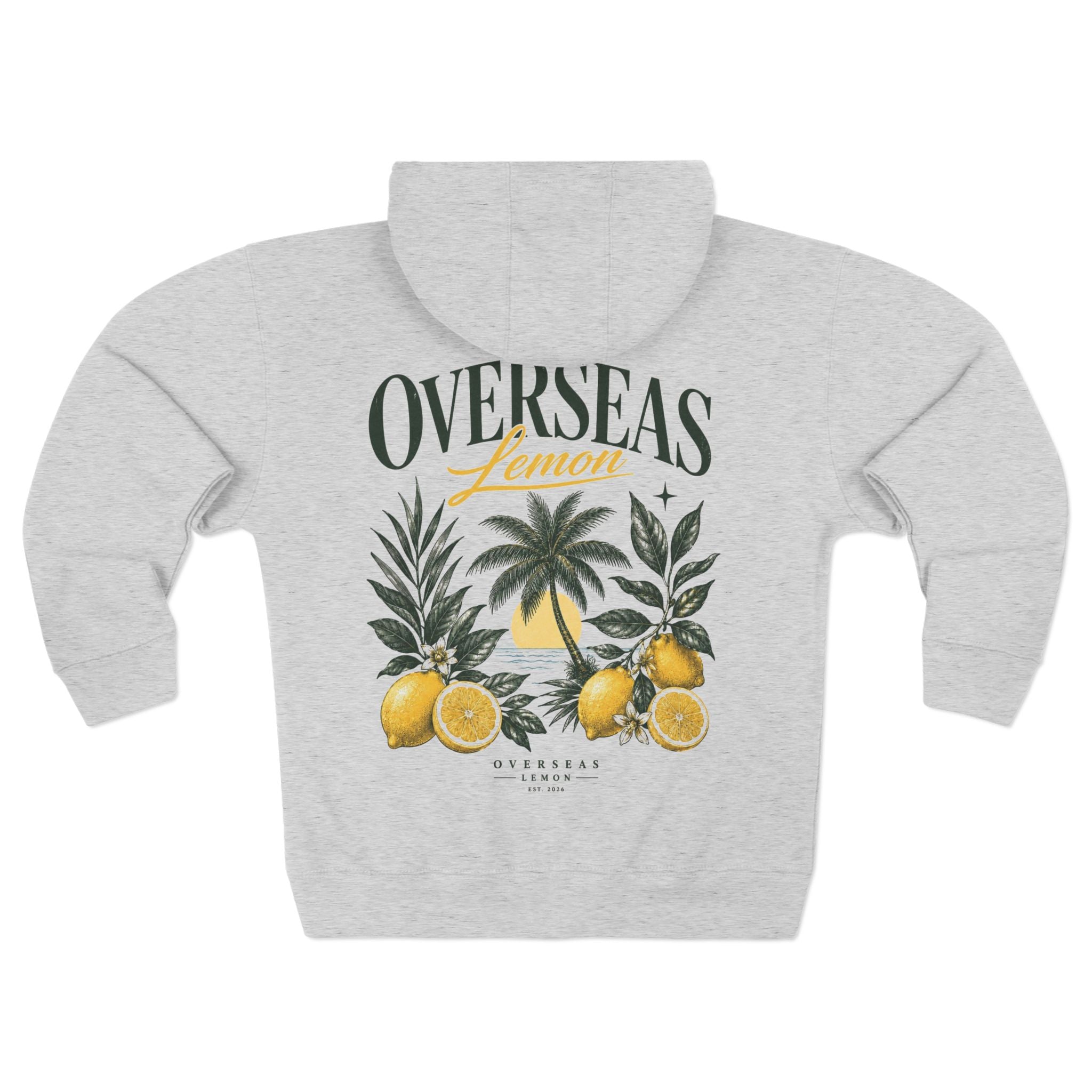 OVERSEAS Lemon Zip Hoodie