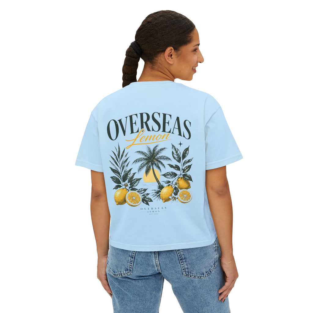 OVERSEAS Lemon Crop Shirt - Women