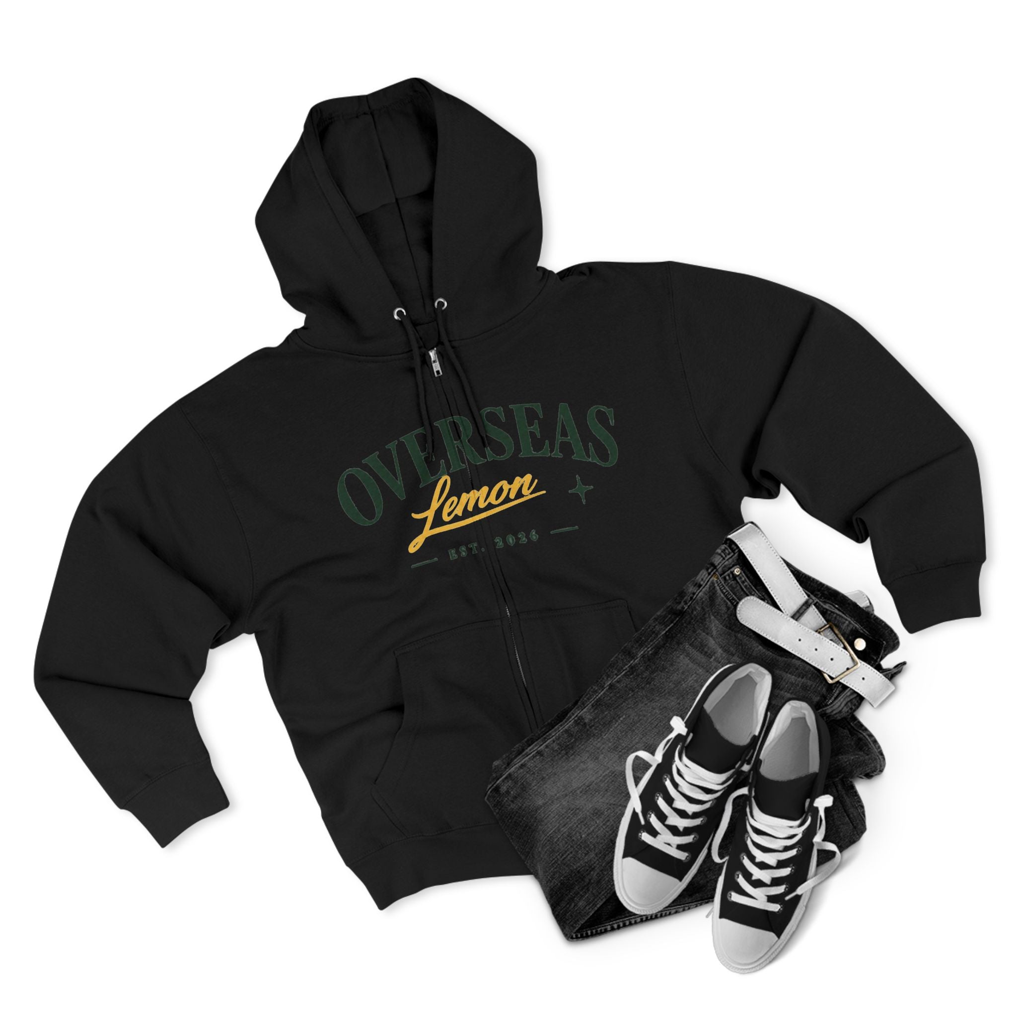 OVERSEAS Lemon Zip Hoodie