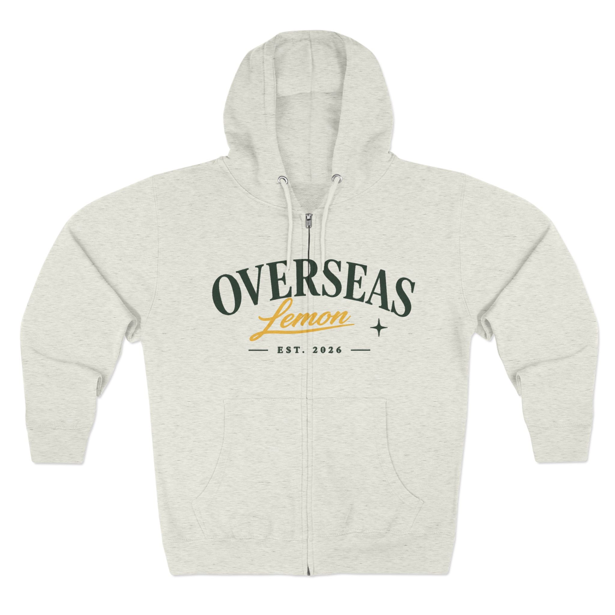 OVERSEAS Lemon Zip Hoodie