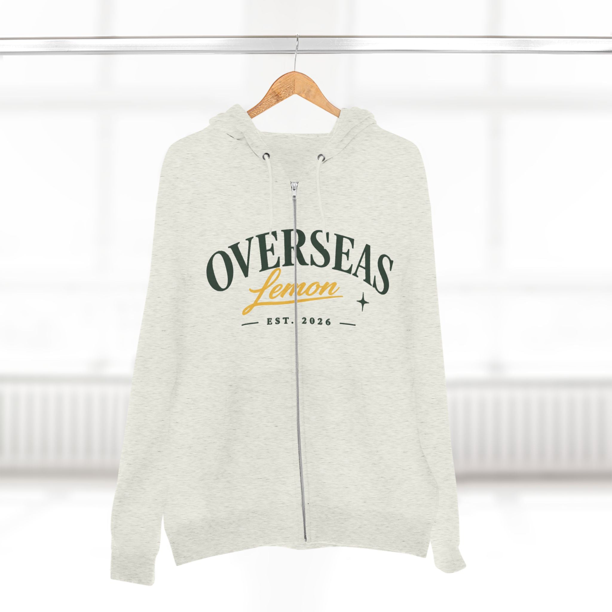 OVERSEAS Lemon Zip Hoodie