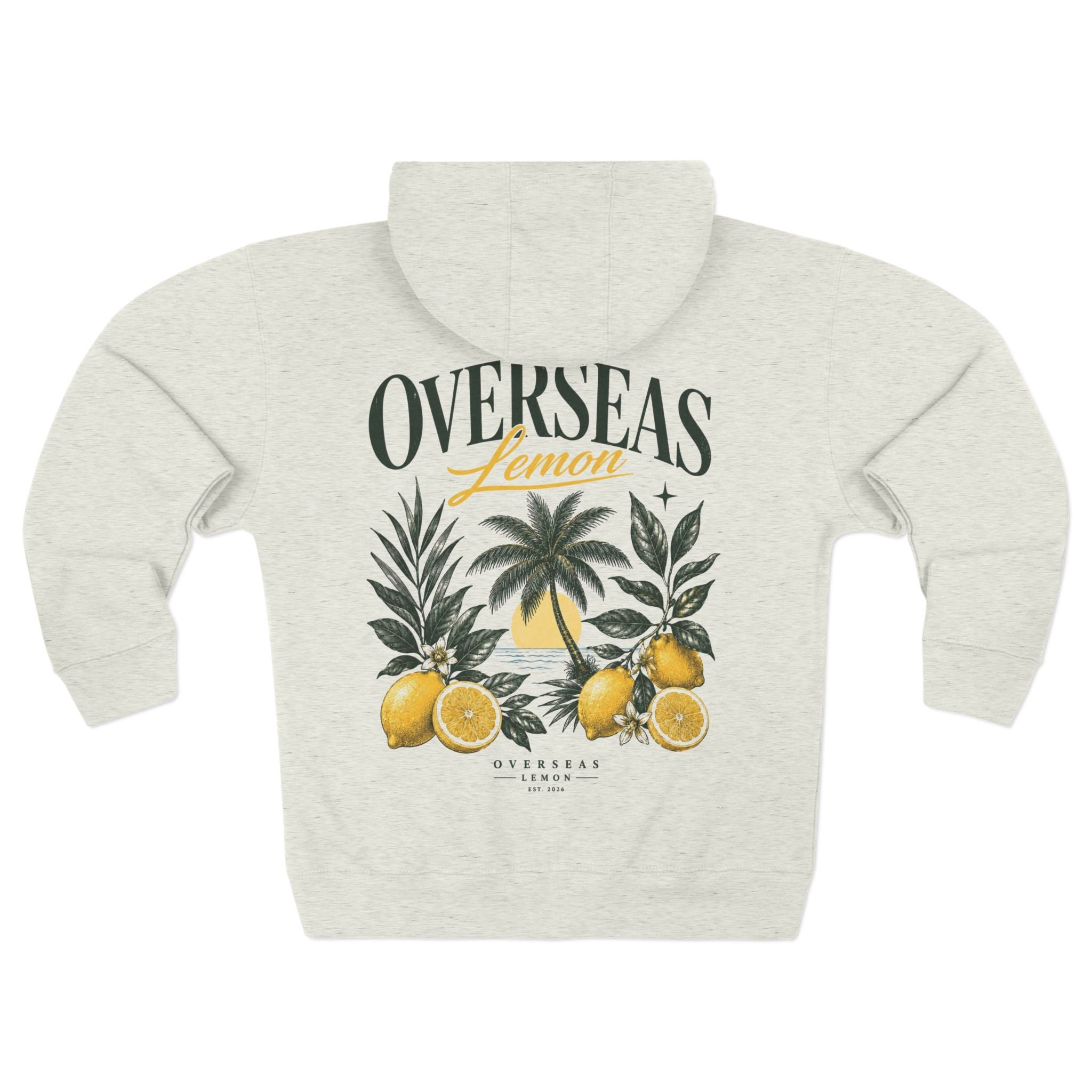 OVERSEAS Lemon Zip Hoodie