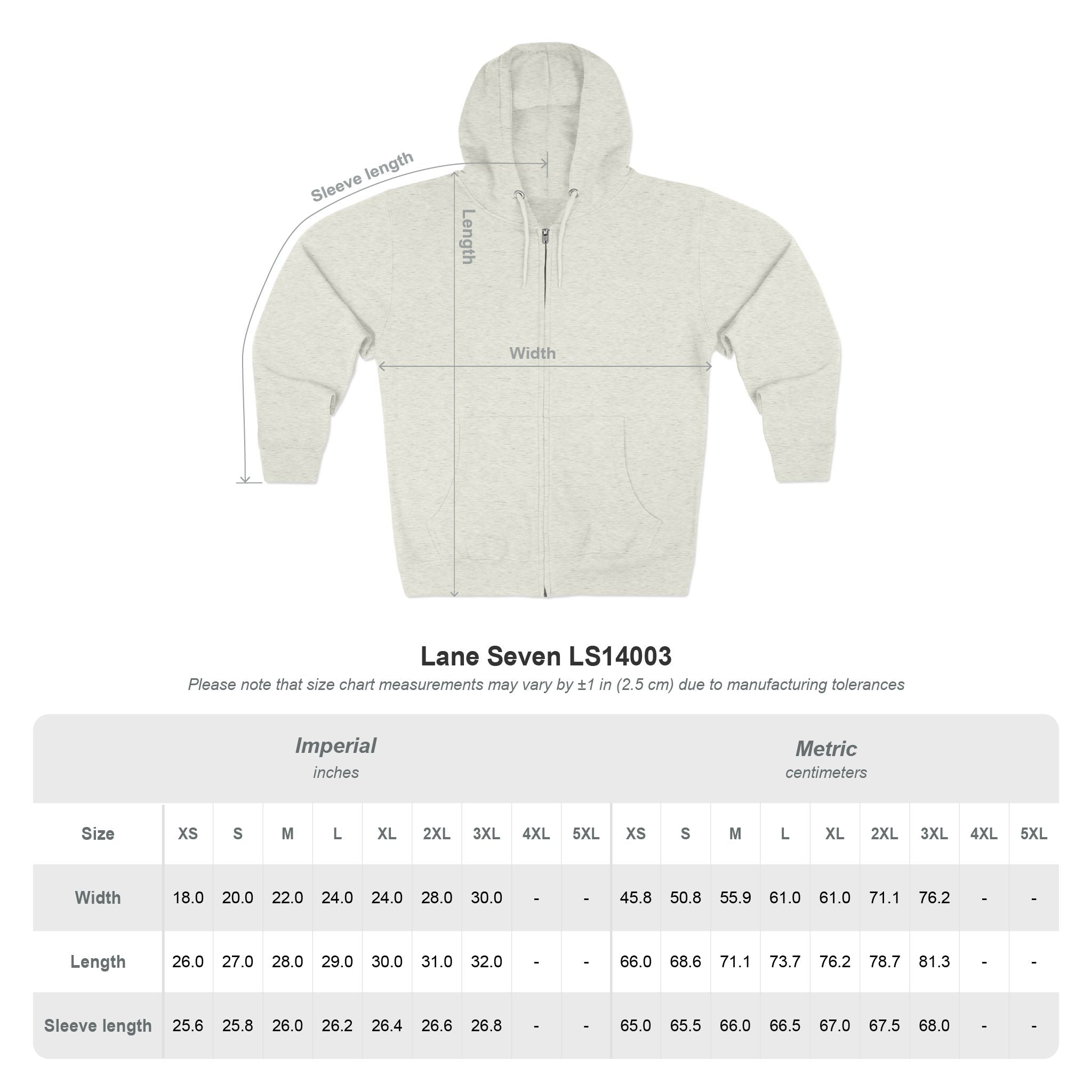 OVERSEAS Voyager Zip Hoodie