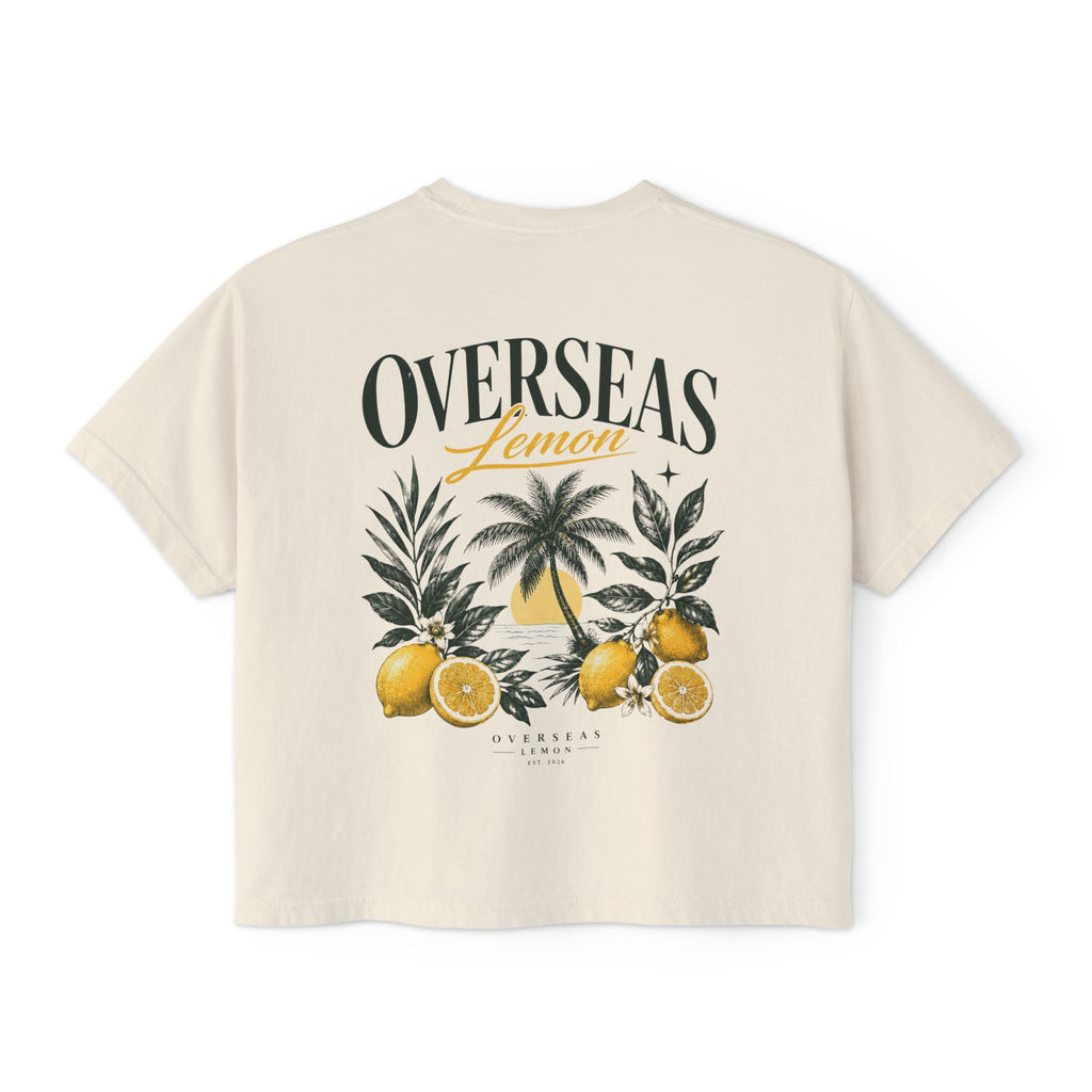 OVERSEAS Lemon Crop Shirt - Women