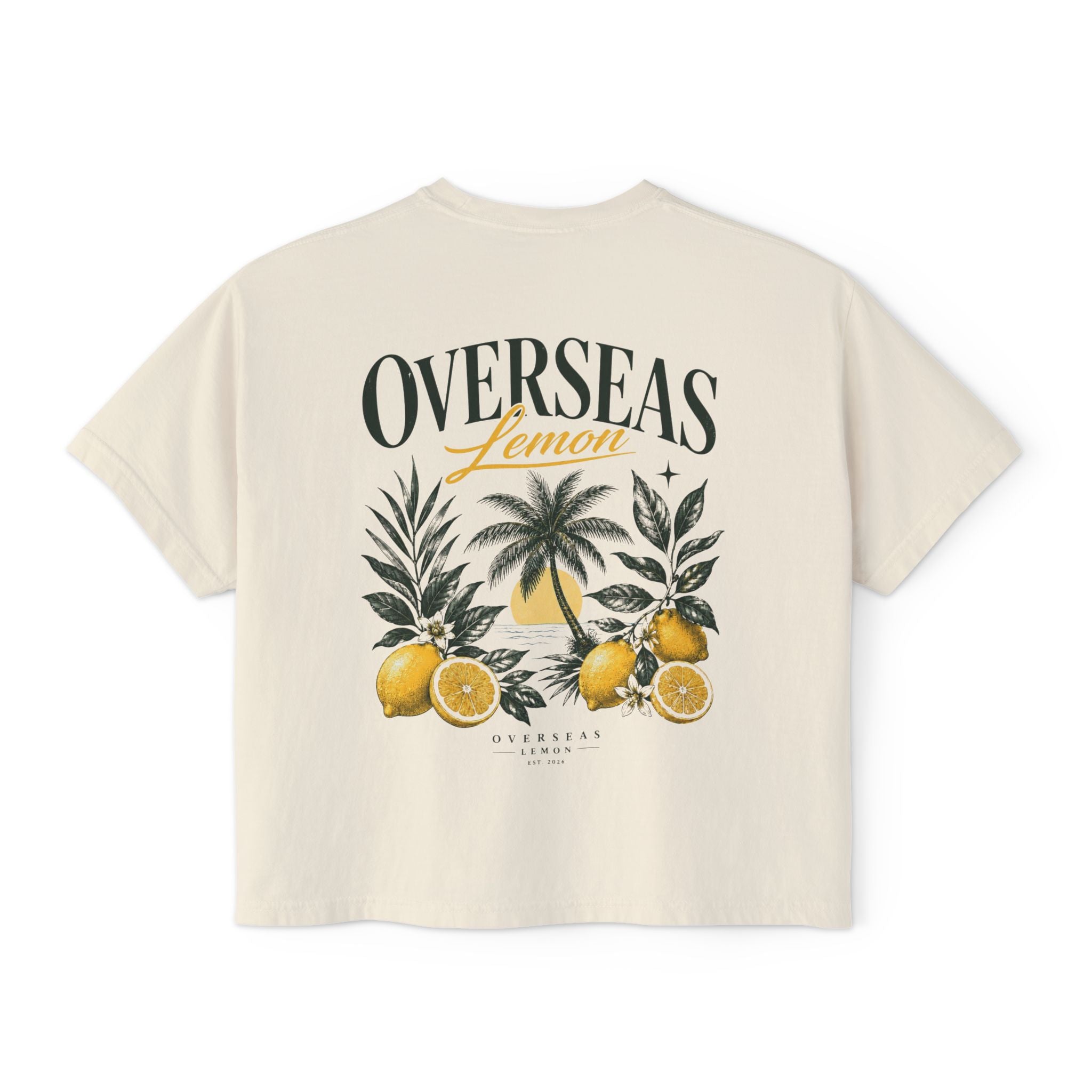 OVERSEAS Lemon Crop Shirt - Women