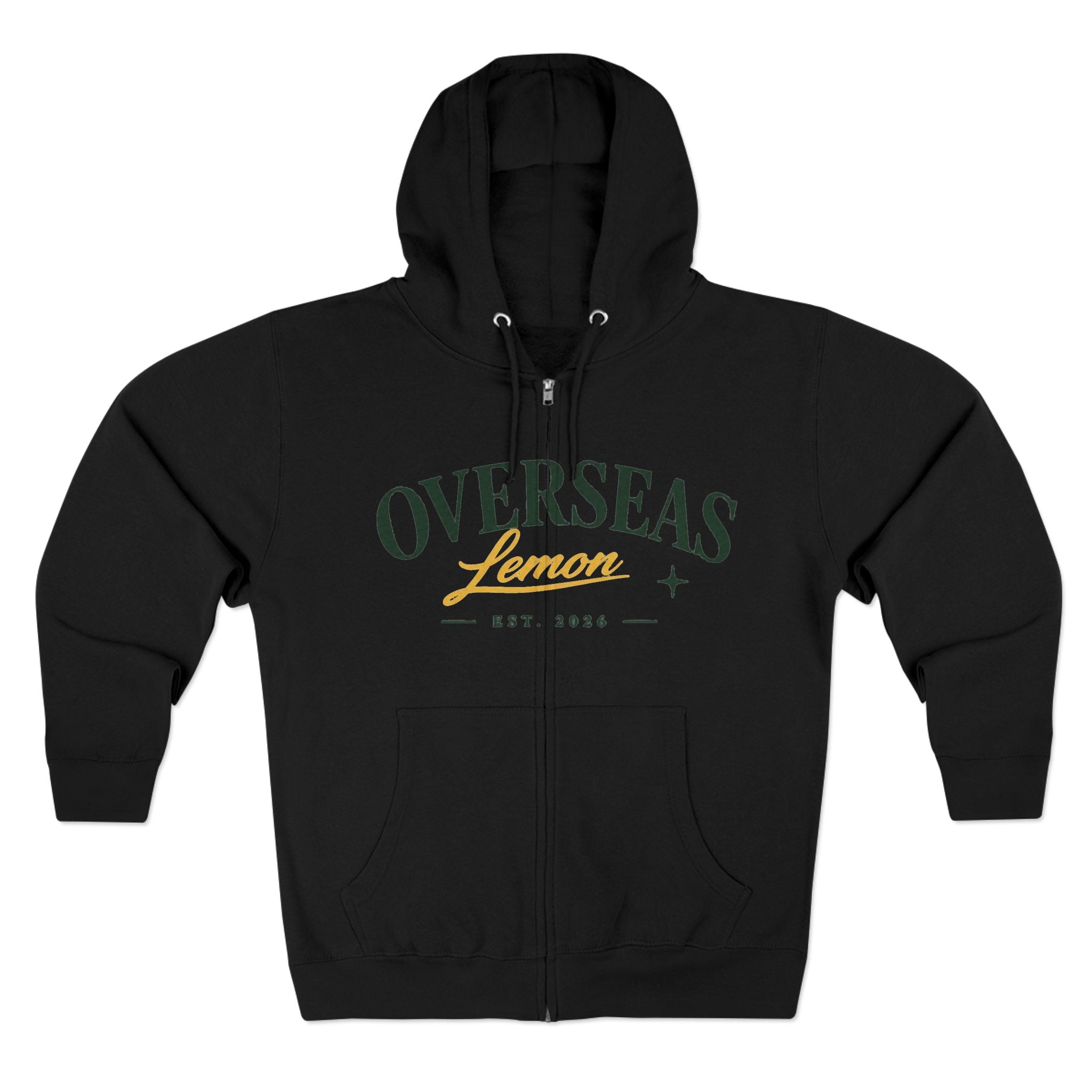 OVERSEAS Lemon Zip Hoodie