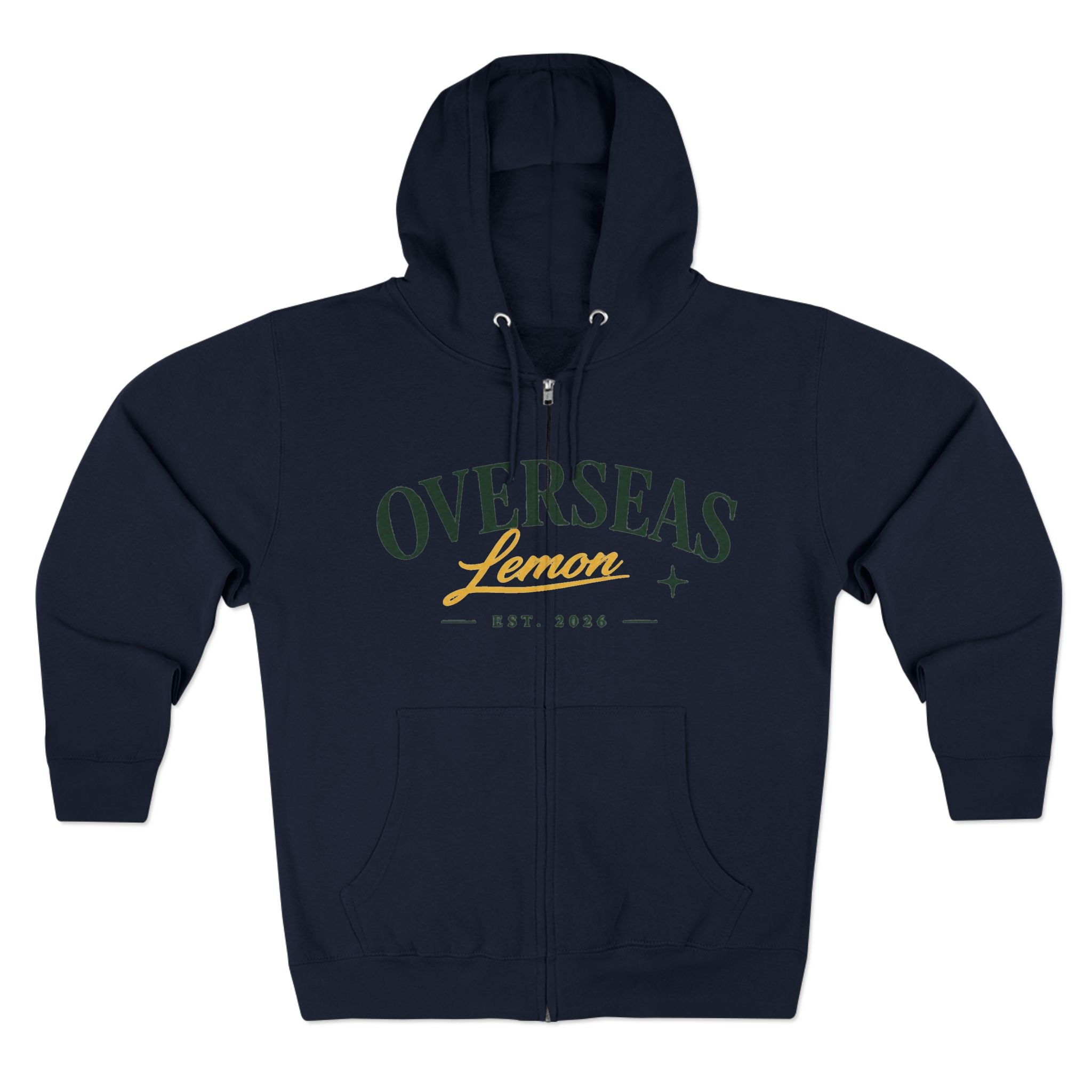 OVERSEAS Lemon Zip Hoodie