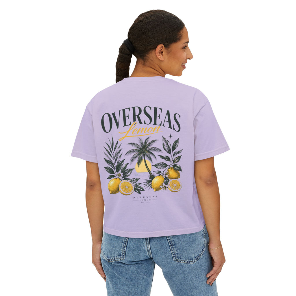 OVERSEAS Lemon Crop Shirt - Women