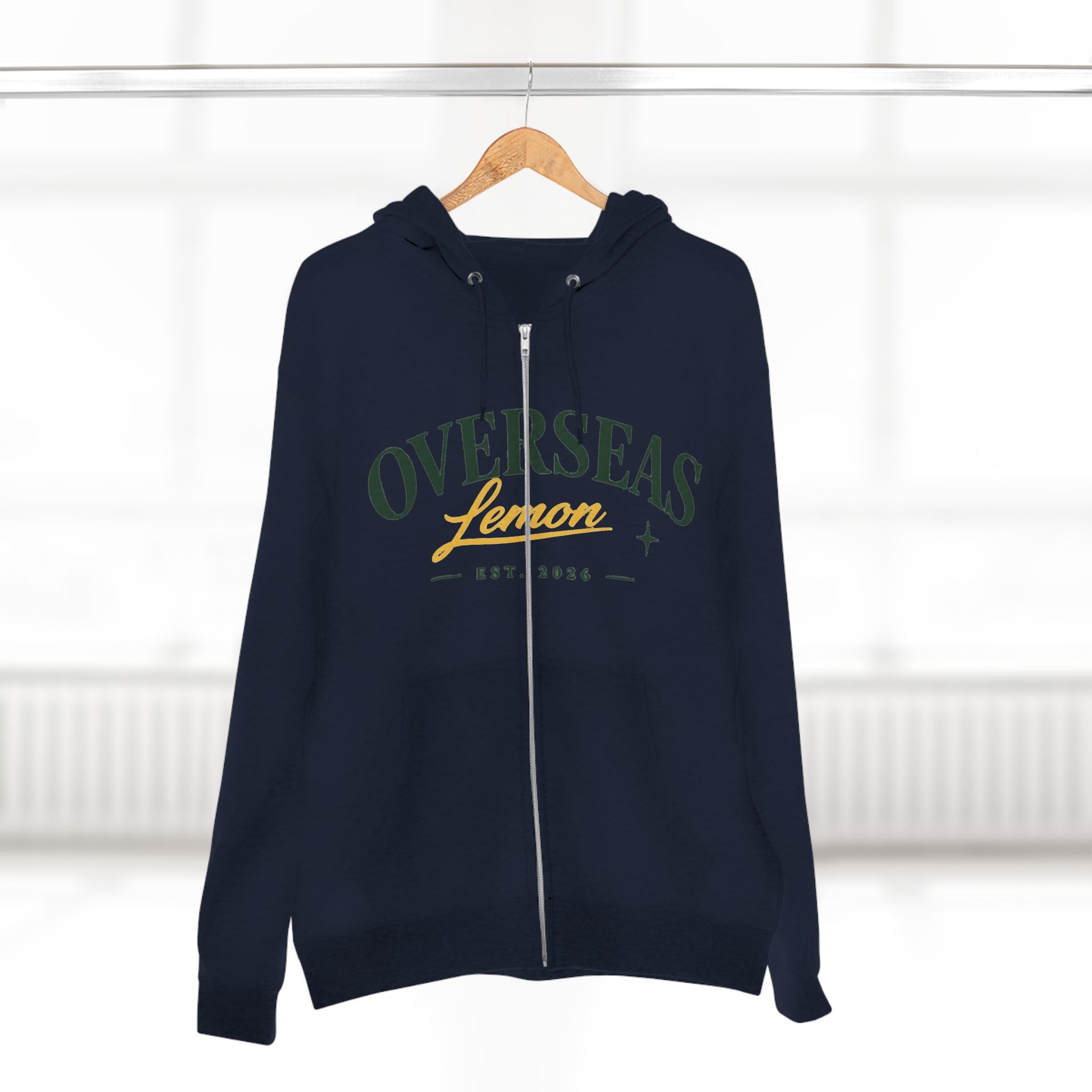 OVERSEAS Lemon Zip Hoodie