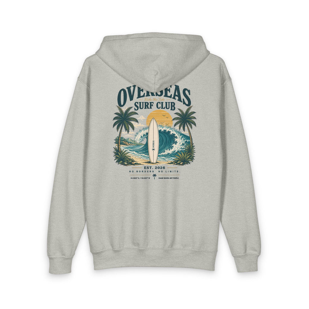 OVERSEAS Surf Club Zip Hoodie