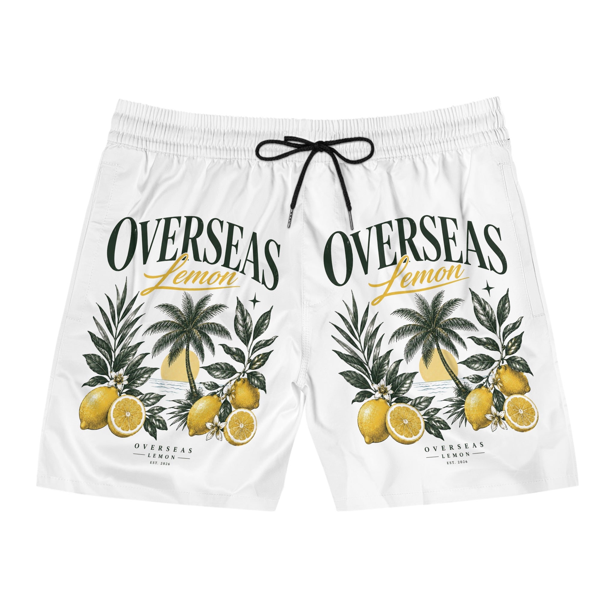 OVERSEAS Lemon Swim Shorts
