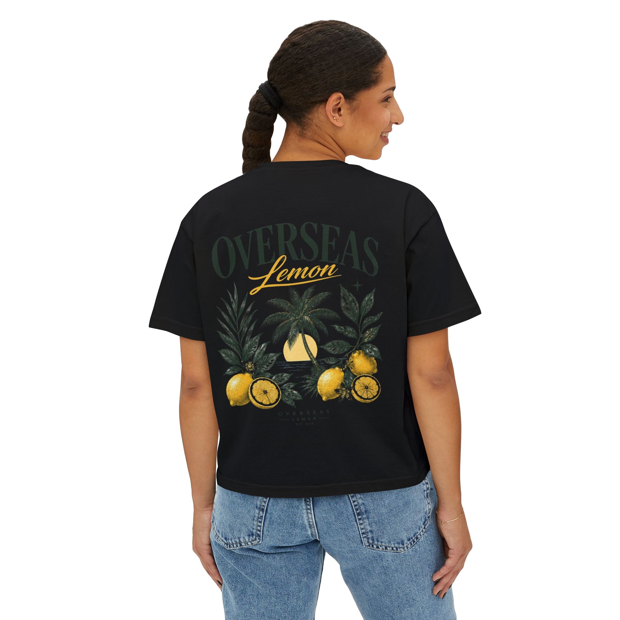 OVERSEAS Lemon Crop Shirt - Women