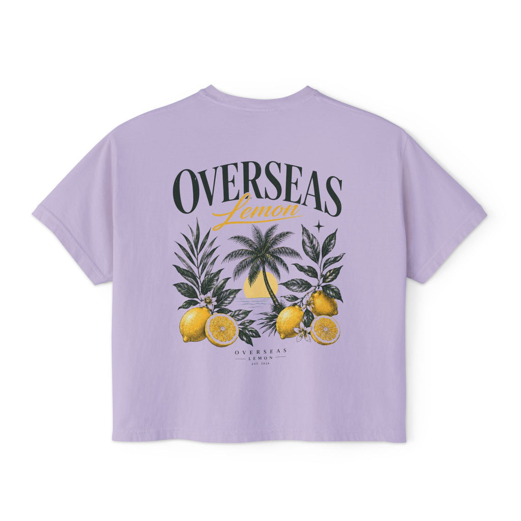 OVERSEAS Lemon Crop Shirt - Women