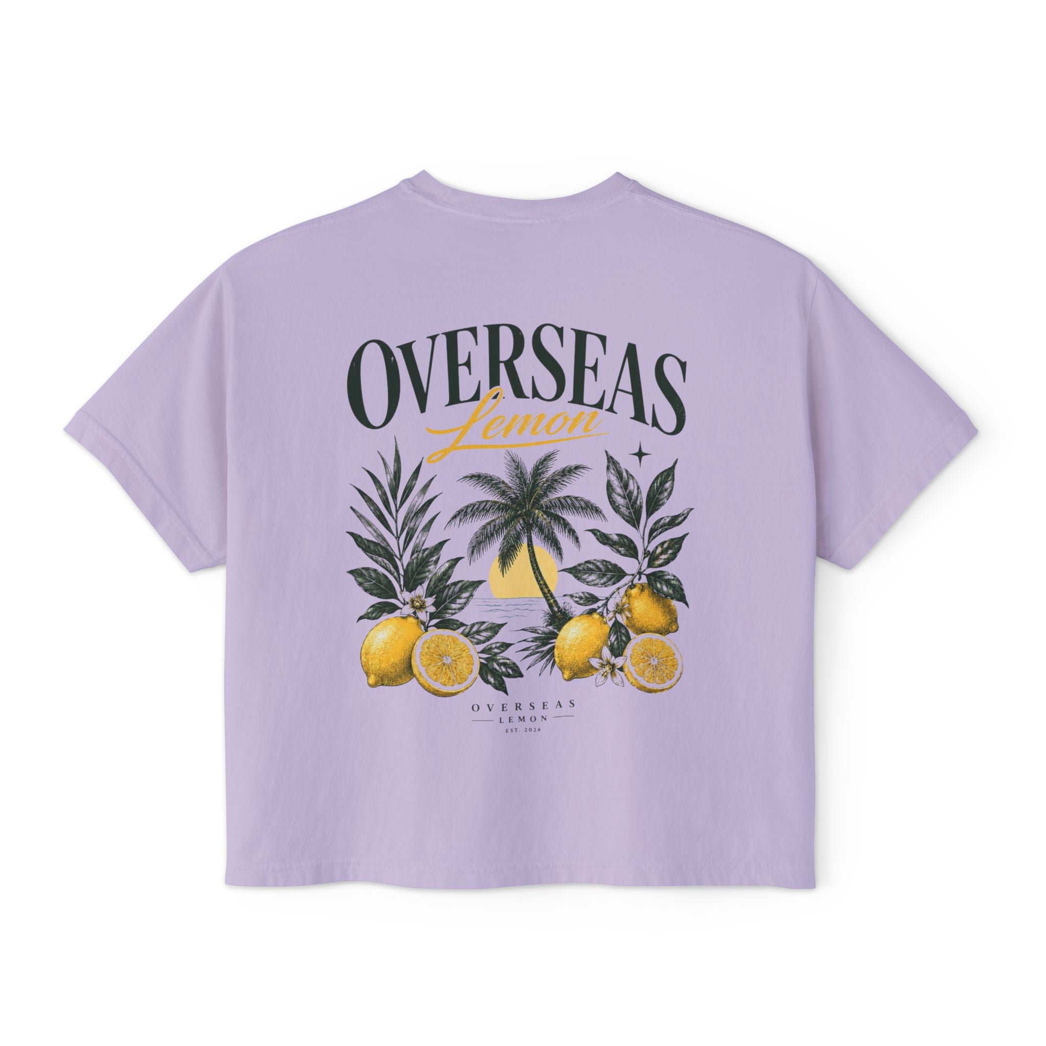 OVERSEAS Lemon Crop Shirt - Women