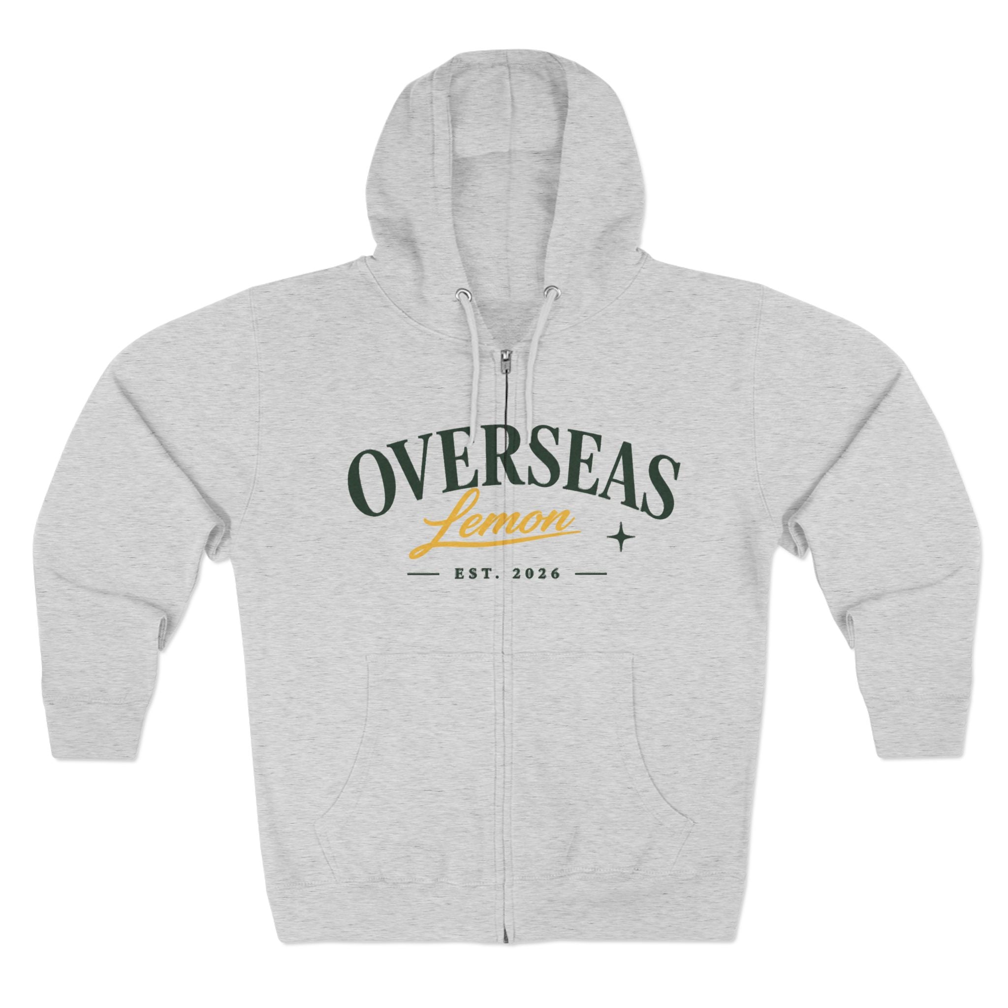 OVERSEAS Lemon Zip Hoodie