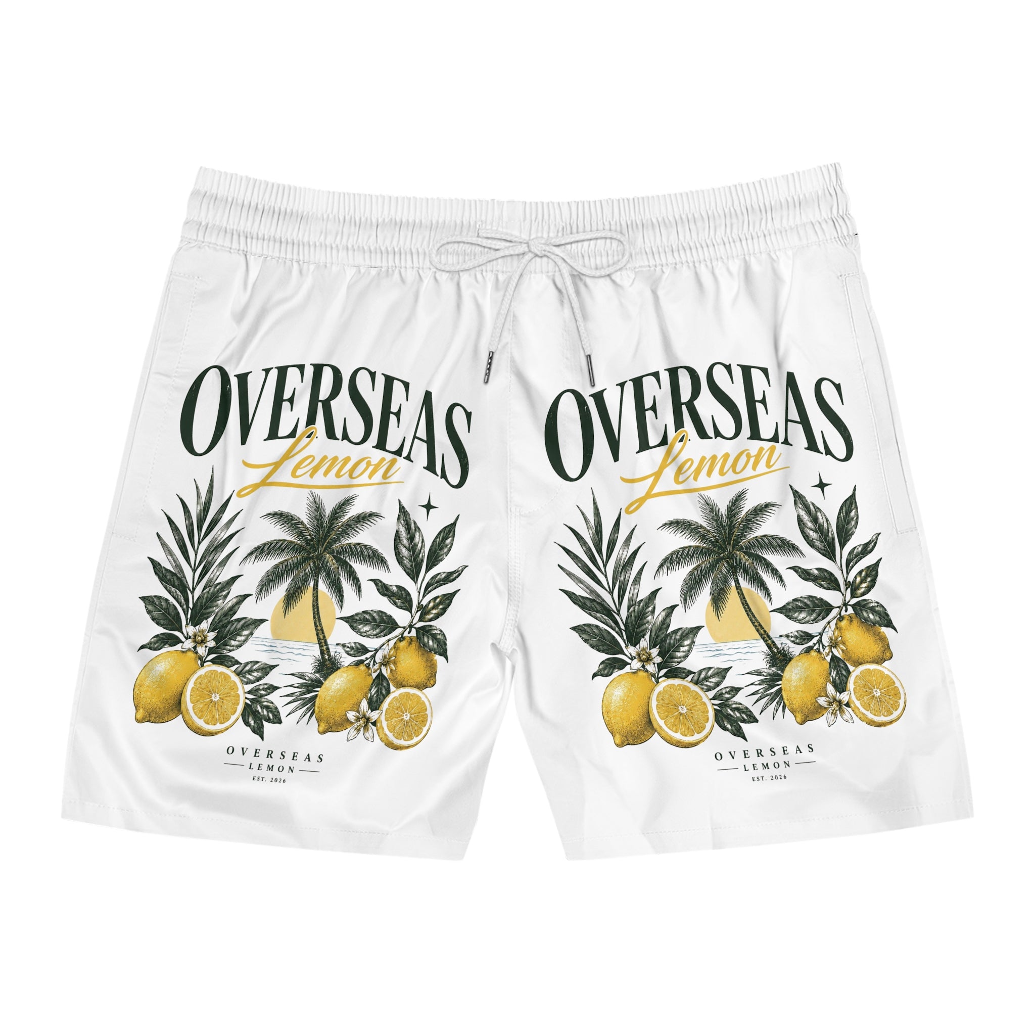 OVERSEAS Lemon Swim Shorts