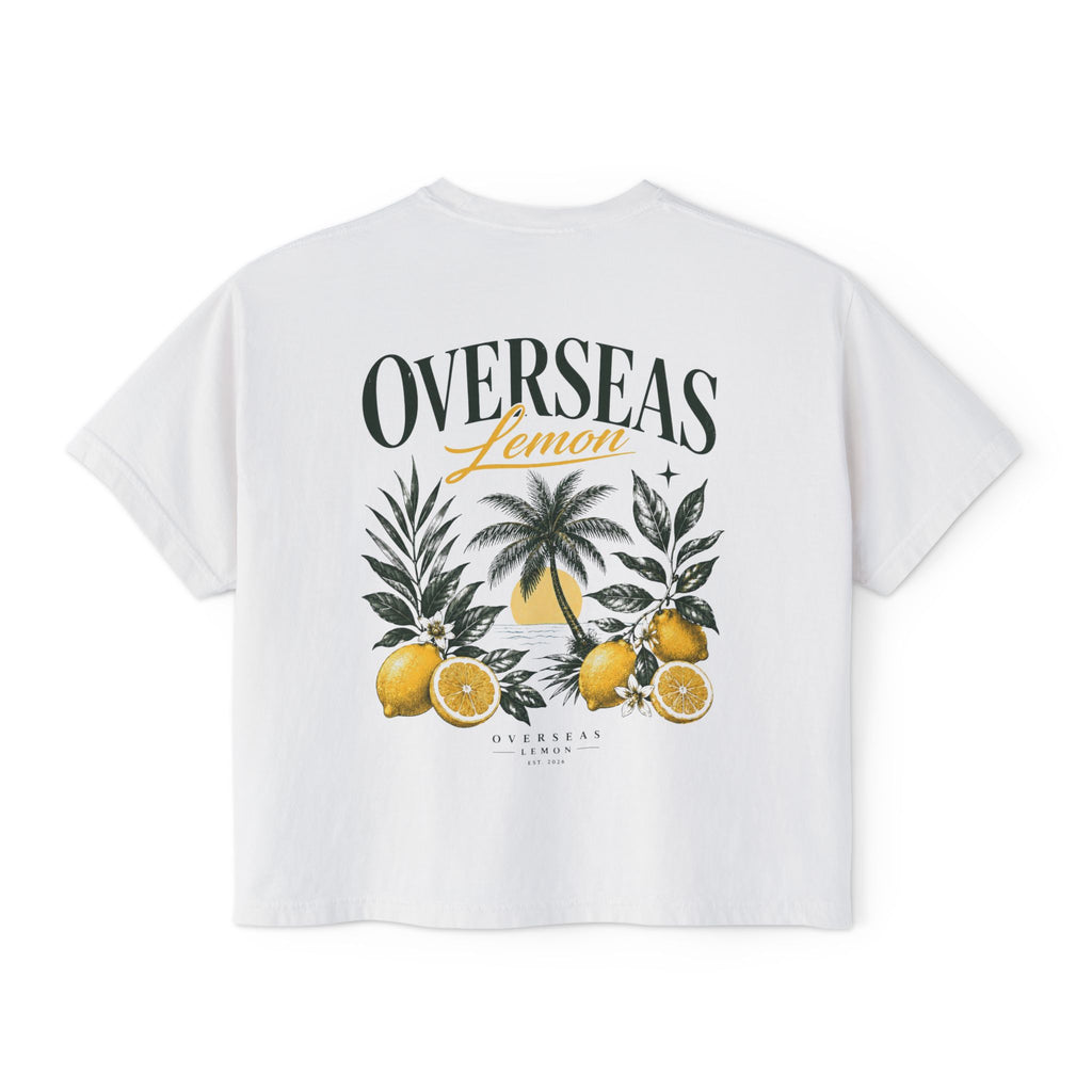 OVERSEAS Lemon Crop Shirt - Women