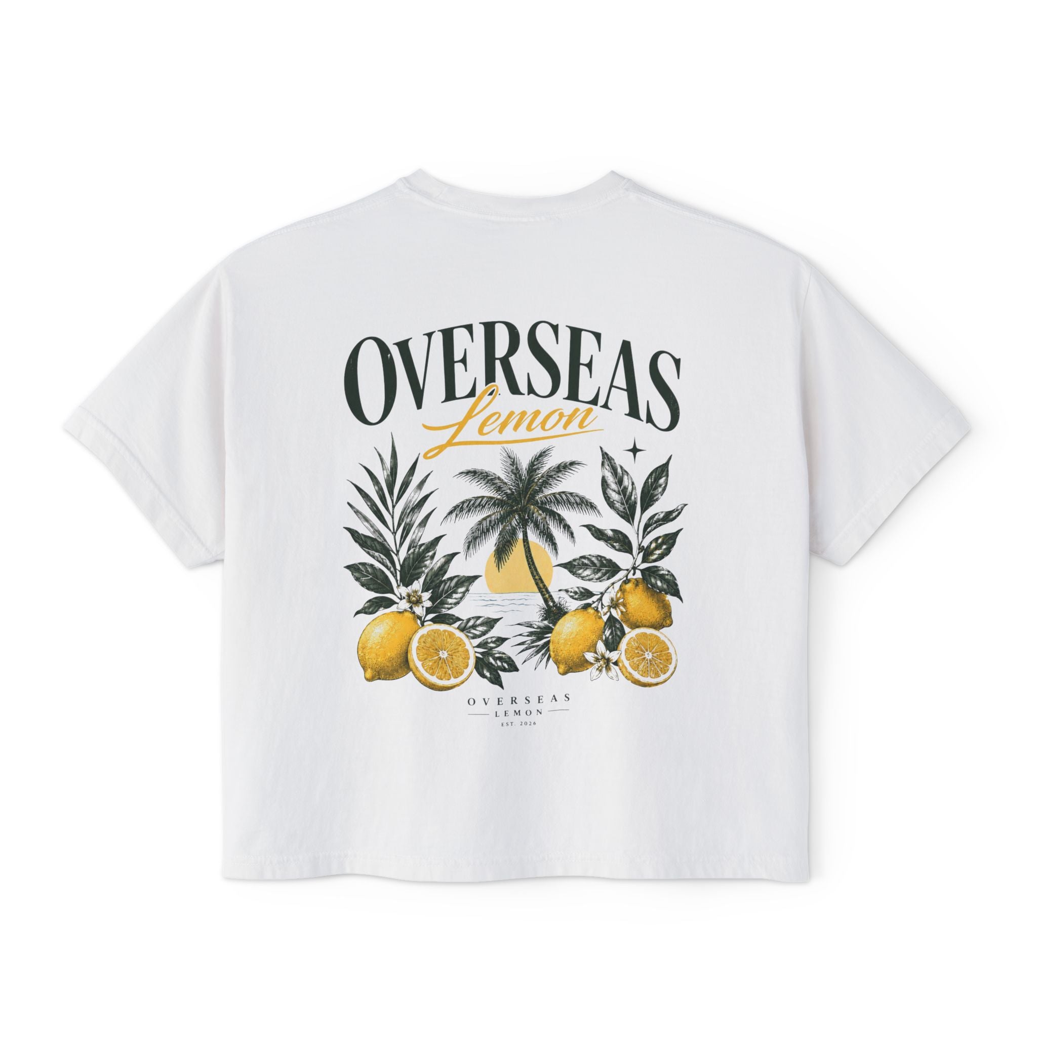 OVERSEAS Lemon Crop Shirt - Women